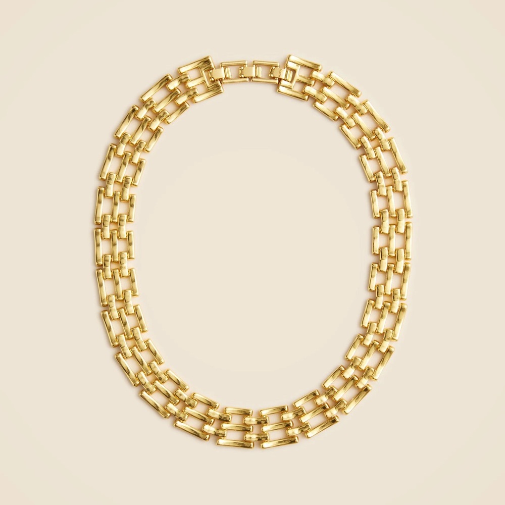 J. Crew Watchband Necklace